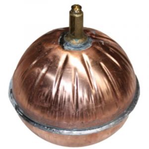 Boule en cuivre &Oslash;120 pour flotteur 1''-1''1/4 Renson