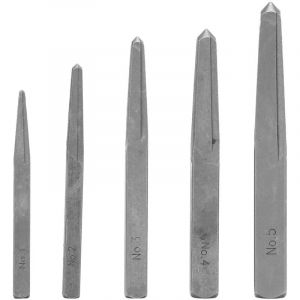 Extracteur de vis, extracteur de vis Lourd 5 pi&egrave;ces, Boulon endommag&eacute; cass&eacute;, Outil de Retrait Facile, Type carr&eacute; - Ulisem