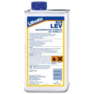 PRO LEV - Nettoyant sans rin&ccedil;age et s&eacute;chage - Lithofin - 1 L