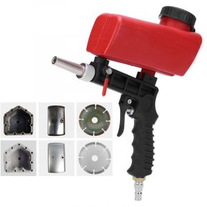Sableuse Portative, Kit de Pistolet de Sableuse Portable Petite Buse Pistolet de Sablage Pneumatique Sablage au Verre, pour Enlever Les &eacute;cailles de