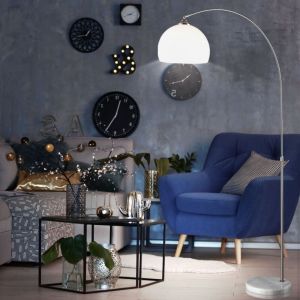 Globo Lighting - Lampadaire led 9,5 watts socle en marbre &eacute;clairage plafonnier lampe de lecture