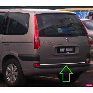 Citro&euml;n C8 - BANDE CHROM&Eacute;E Tuning hayon chrom&eacute;