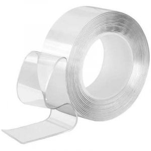 Ruban adh&eacute;sif double face extra fort Nano, ruban adh&eacute;sif double face extra large, ruban adh&eacute;sif double face puissant, ruban adh&eacute;sif transparent pour