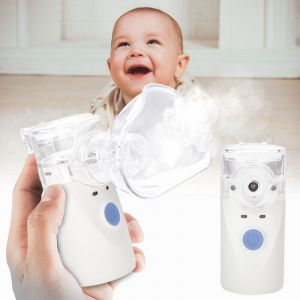 Randaco Nebuliseur a main atomiseur inhalateur a vapeur nebuliseur a mailles portable electrique nebuliseur USB machine pour enfants et adultes