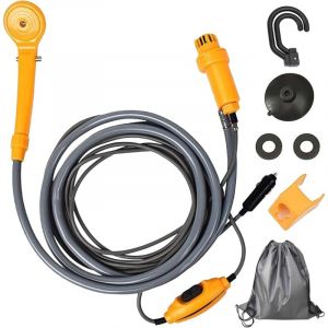 Douche De Camping, Douche Camping, 12V Douche De Camping Portable, Portable Camping Douche, Douche De Camp Portable, Douche Ext&eacute;rieure Portable pour