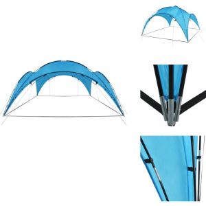 Vidaxl - Arceau de tente de réception 450x450x265 cm Bleu clair - Abri De Réception - Auvent Pliable - Tenda Da Giardino - Gazebo - Abri Solaire