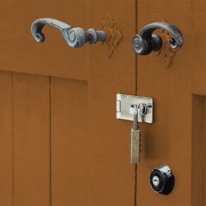 Peinture pour Bois Intérieur et Extérieur - Satin - 0,5L - ton bois ral 8001 - Ripolin
