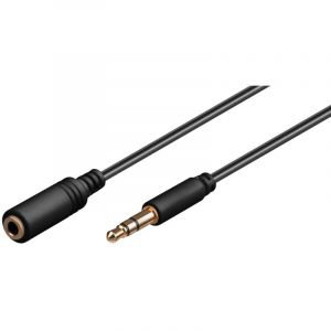 Rallonge Casque et Audio aux, 3,5 mm 3 Broches, Slim, Connecteur Jack 3,5 mm (3 broches, stéréo) Prise Jack 3,5 mm (3 broches, stéréo). Longueur de