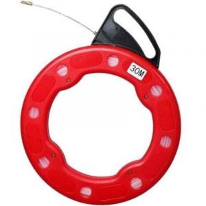 Tire Fils &Eacute;lectricien Aiguille Tire-Fil en Fibre de Verre &Oslash; 4mm 30M