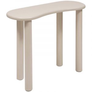 Console Design Organique "Olao" 100cm Ivoire