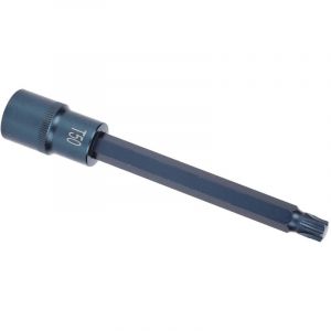 Embout à Douille, Embout de Tournevis en étoile en Acier Allié S2 150 X T50 Fournitures Industrielles avec Conception de Boucle de Paroi Intérieure