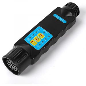 Prise remorque 7 Broches, Testeur Prise Remorque 13 Broches, 12V Testeur Feux Remorque C&acirc;ble C&acirc;blage Circuit Outils de Diagnostic, pour Caravan RV