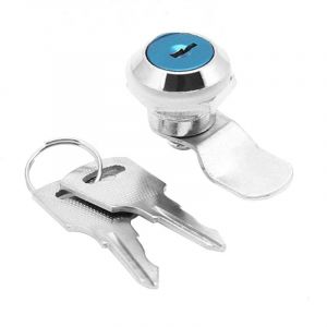 ZVD - 2pcs Lock MS403 Mailbox Metal Cabinet Door Replacements Single Point Security with 2 Keys for Wood Glass Iron Leaf Locks