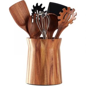 &Eacute;gouttoir &agrave; vaisselle de comptoir en bois, &eacute;gouttoir &agrave; vaisselle de cuisine pivotant &agrave; 360&deg;