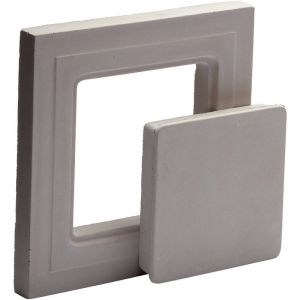 Trappe de ramonage coul&eacute;e (GussSchamotte) 300 x 300 mm