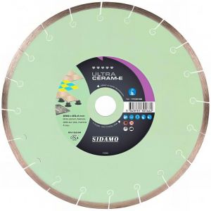 Sidamo - Disque diamant ultra ceram-e - Diamètre de 250 mm - Grès céram, faïence, marbre
