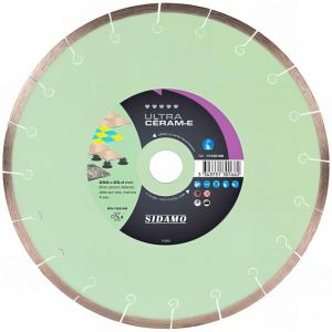 Sidamo - Disque diamant ultra ceram-e d. 250 x 25,4 x h 8 mm - Grès céram, faïence, marbre