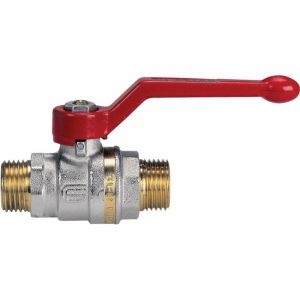 Effebi - Robinet boisseau sphérique laiton bague mm poignée alu 15x21 pn 40