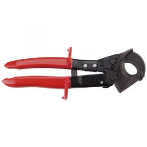 Coupe-cable manuel a cliquet Manual ratchet cable cutter Fervi 0846/150