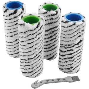 Pack de 4 brosses à rouleaux en pierre pour Kärcher FC7 FC7 FC5 FC5 - Aiperq