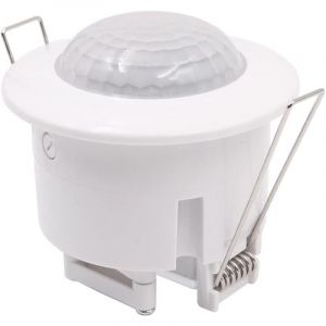 360 Degr&eacute;s PIR D&eacute;tecteur de Mouvement Blanc Encastr&eacute; au Plafond D&eacute;tecteur de Pr&eacute;sence Interrupteur d'Occupation pour la S&eacute;curit&eacute; &agrave; Domicile