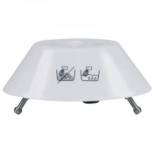 Bosch 00622728 Support pour fouet batteur avec roue dentee en plastique blanc MUM6 universel et robot de cuisine