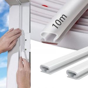 Joint Porte Fenetre Isolation Froid et Phonique,Type d Caoutchouc Joint de Porte,TPE Autocollante en porte Bande D'&eacute;tanch&eacute;it&eacute;,pour isolation phonique