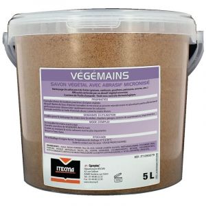 Savon v&eacute;g&eacute;tal pour les mains Vegemains. bidon de 5 litres - ITW SPRAYTEC ITECMA