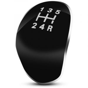 Couvercle de capuchon de pommeau de levier de vitesse de voiture &agrave; 5 vitesses, pour Ford Fiesta Focus