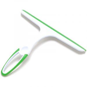 Duschabzieher Silicone, salle de Bains Raclette de Douche, Duschwischer, raclette vitres Professionnel pour salle de Bain Miroir Fen&ecirc;tre Nettoyage