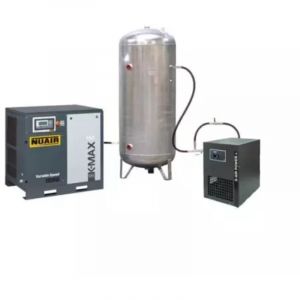Nu Air - Compresseur &agrave; vis 7.5 kW 500L 10CV s&eacute;cheur k-max 7.5/10/500VG/ES nuair
