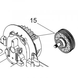 C720-C721 Groupe Engrenage Interne Pignon. Piece Detachee Pour Cyclo Kit. FAAC