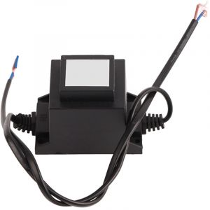 Transformateur basse tension LED &eacute;tanche rond 220V &agrave; 12V pour lampe souterraine sous-marine Eclairage de piscine