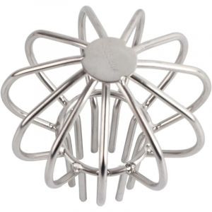 Goutti&egrave;re de toit ext&eacute;rieure de terrasse (50 mm), outil de goutti&egrave;re &agrave; grand d&eacute;placement en acier inoxydable