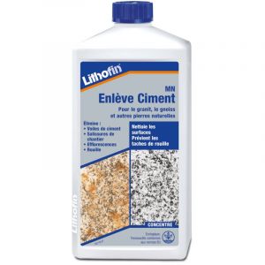 Mn Enlève Ciment 1 l - Élimine Le Voiles De Ciment - Lithofin