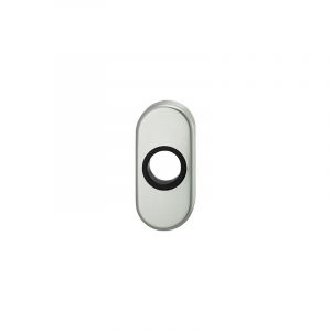 Bouton rosace porte 0 17 1758,oval,F69 matt