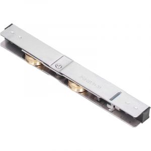 Rouleau de Porte Coulissante, Acier Inoxydable Poulie de Fen&ecirc;tre de PortePush Pull Remplacement, Rouleaux de Porte Douche Roulettes Rail pour Portes