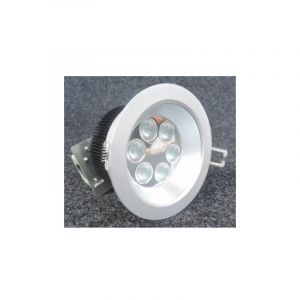 Neolux - Spot encastré led 6W aluminium ø 112mm fixe 3000K 550lm avec alim 230/38V 350mA intégrée 25° IP40 DF6/6W 03-173-88A-00