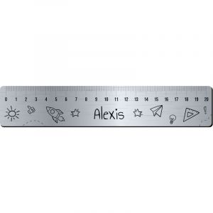 Decoho - Règle graduée 20 cm personnalisée pour écolier · Prénom | Étoiles http://www. .com/img/co/108227.jpg - 21 x 4 cm - http://www.