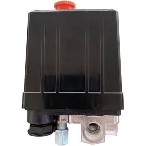Compresseur - Interrupteur &agrave; pression 4 voies AC 220 V - Soupape de commande &agrave; trou unique pour compresseur d'air - Pour d&eacute;mant&egrave;lement rapide de la