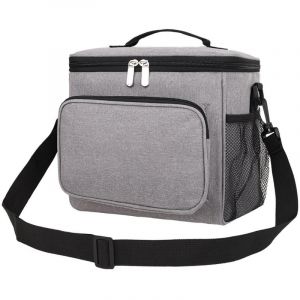 Sac Isotherme, Glaci&egrave;re Souple Isotherme, Sac Picnic Pliable, Grande Capacit&eacute;, Imperm&eacute;able, Sac R&eacute;frig&eacute;rant &agrave; Repas, D&eacute;jeuner, Bureau, &eacute;cole, Pique