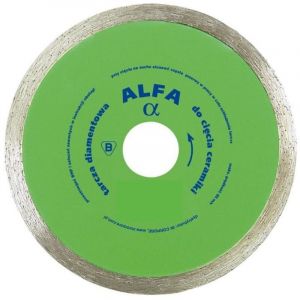 Disque Diamant Lisse Pour Carrelage Alfa 250mm - Td-250 Alfa