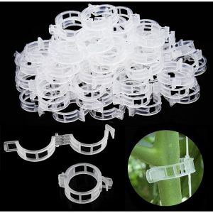 CCYKXA 200pcs tuteur tomate, tuteur plante support plante, tuteur plante grimpante tuteur monstera treillis, support pour plantes grimpantes, clips