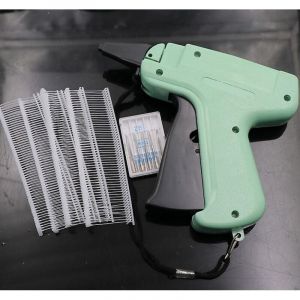 Pistolet de marquage pour vêtements prix de détail pistolet étiquette Standard attache d'étiquette ensemble avec 5 aiguilles et 1000 pièces de barbes