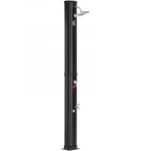 VEVOR Douche Solaire Reservoir deEau 35 L Douche Exterieure Solaire avec Pomme de Douche Robinet de Douche des Pieds Assemblage Rapide Trous