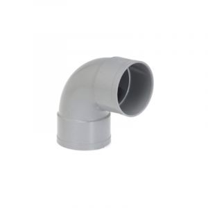 Girpi - Coude pvc femelle femelle gris 87&deg;30 &Oslash;200mm - XC10FF
