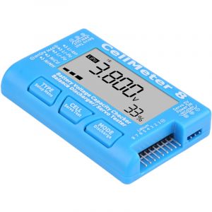 Ugreat - rc CellMeter 8 numérique capacité de la batterie vérificateur de tension compteur LiPo Li lon NiMH rc CellMeter 8