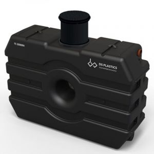 Fosse Septique Rectangulaire 1000 Litres Avec R&eacute;hausse T&eacute;lescopique 70cm DS Eau Pour 3 personnes