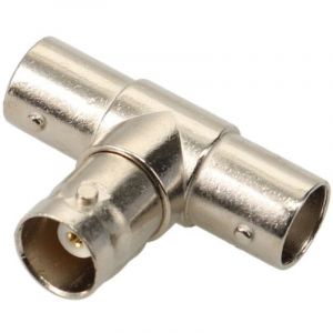 Adaptateur bnc t femelle, bnc en t