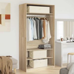 Bo&icirc;te de rangement Tissu 50x30x25 cm Cr&egrave;me